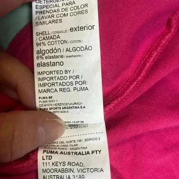 Puma athletic casual pink shorts size large - Picture 4 of 6